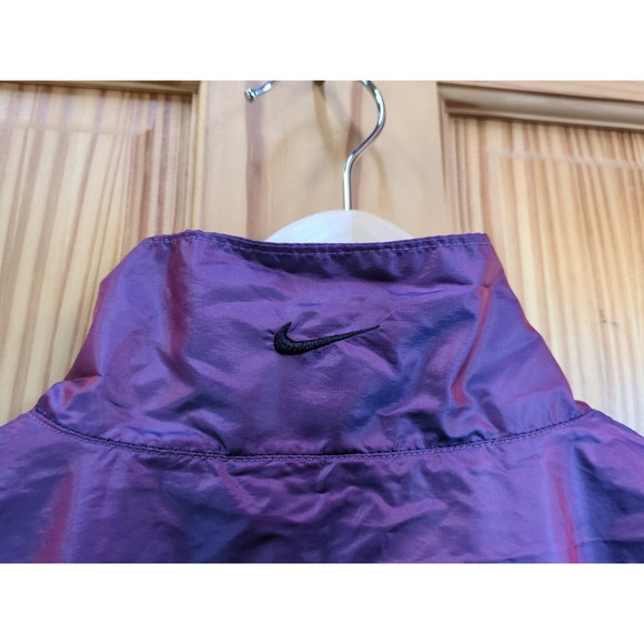 Vintage Y2K Nike Sportswear Windbreaker Top Women XS Purple Half Zip DA2328-597 - Picture 7 of 14
